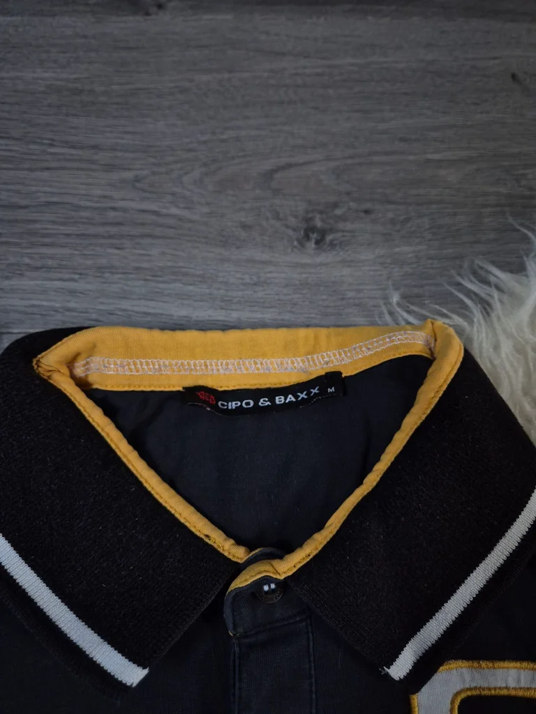 Short-sleeved polo shirt for men Size M Cipo & Baxx – photo 3